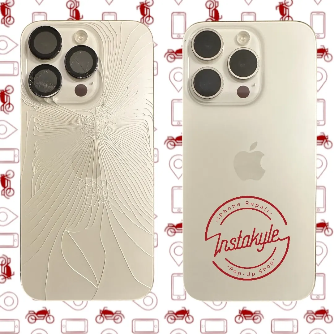 iPhone back glass repair